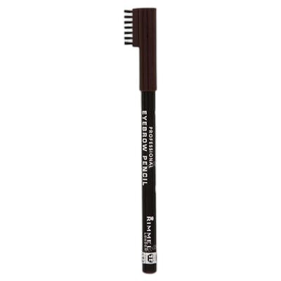 Rimmel London PROFESSIONAL eye brow pencil 004 -black brown Rimmel London PROFESSIONAL eye brow pencil 004 -black brown