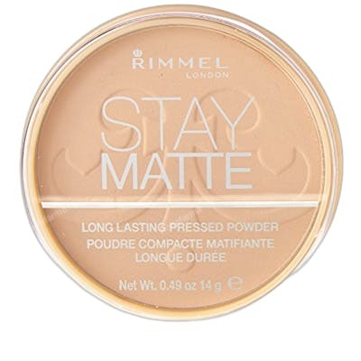 Rimmel London STAY MATTE poudre compacte 006-warm beige
