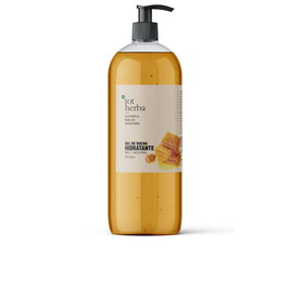 Tot Herba Gel Douche Hydratant Miel et Gelée Royale 1000 ml Peau Sèche Famille Naturel