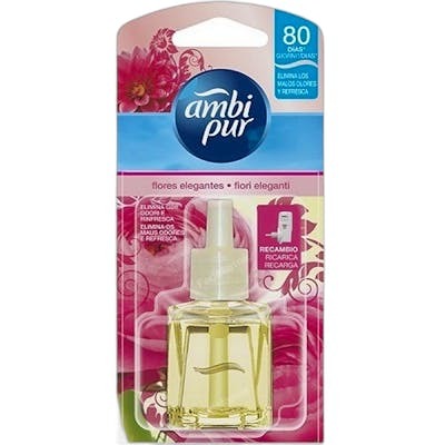 Ambi Pur Recharge pour désodorisant électrique Fleurs Élégantes 21,5 ml