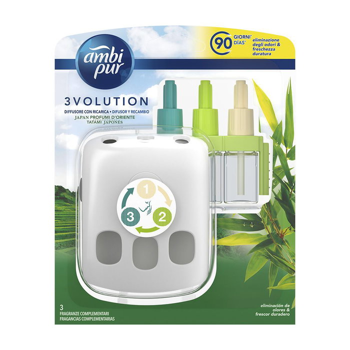 Ambi Pur 3VOLUTION Diffuseur Électrique et Recharge Tatami Ambi Pur 3VOLUTION Diffuseur Électrique et Recharge Tatami