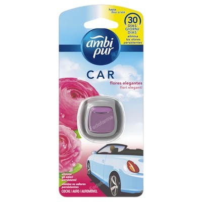 Ambi Pur Désodorisant Jetable Voiture Fraîcheur Florale 125 g