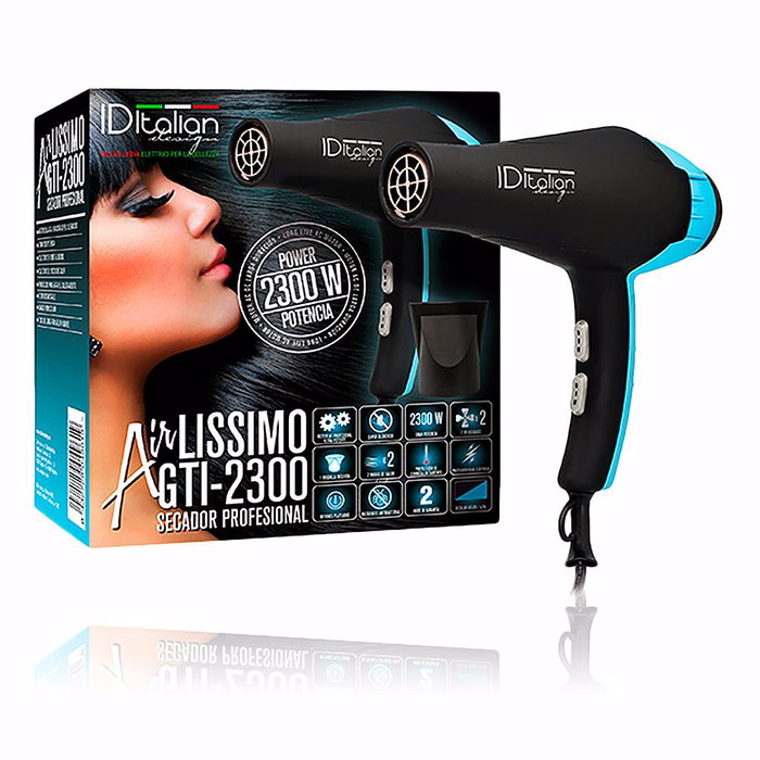 Id Italian Sèche-cheveux professionnel GTI 2300 2300W Bleu
