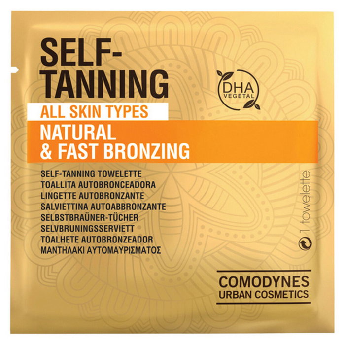 Comodynes Lingettes Autobronzantes Natural & Fast Bronzing 8 unités