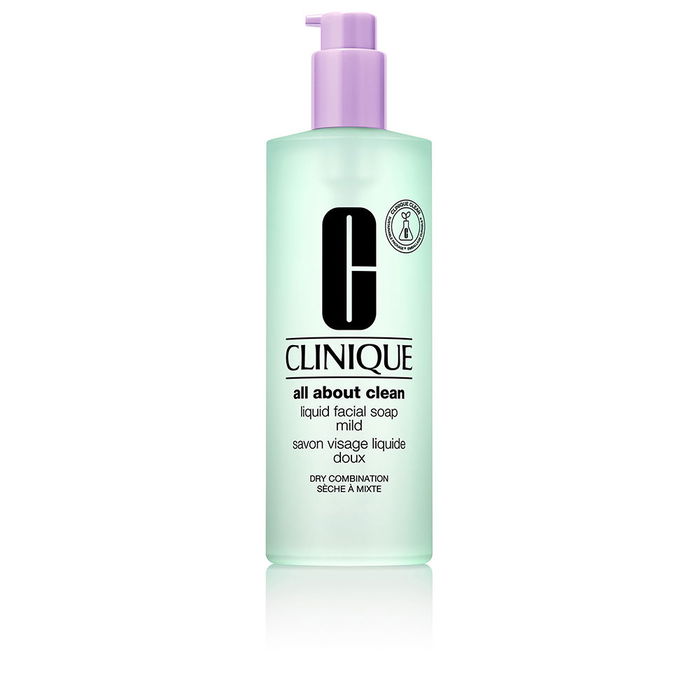 Clinique Nettoyant Liquide pour le Visage Liquid Facial Soap Mild, unisexe, peau mixte à sèche, 400 ml Clinique Nettoyant Liquide pour le Visage Liquid Facial Soap Mild, unisexe, peau mixte à sèche, 400 ml