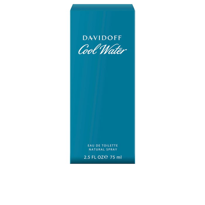 Davidoff Après-rasage Cool Water pour Homme, Senteur Fraîcheur Marine, Coriandre et Menthe, 75 ml