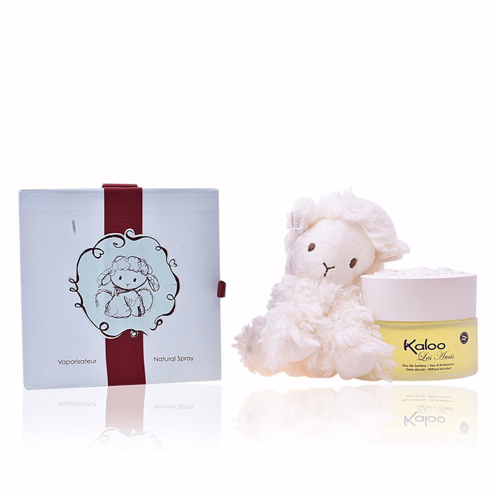 Kaloo Coffret Les Amis Eau de Senteur 100ml + Peluche Burrito Unisexe Fraîche Sans Alcool