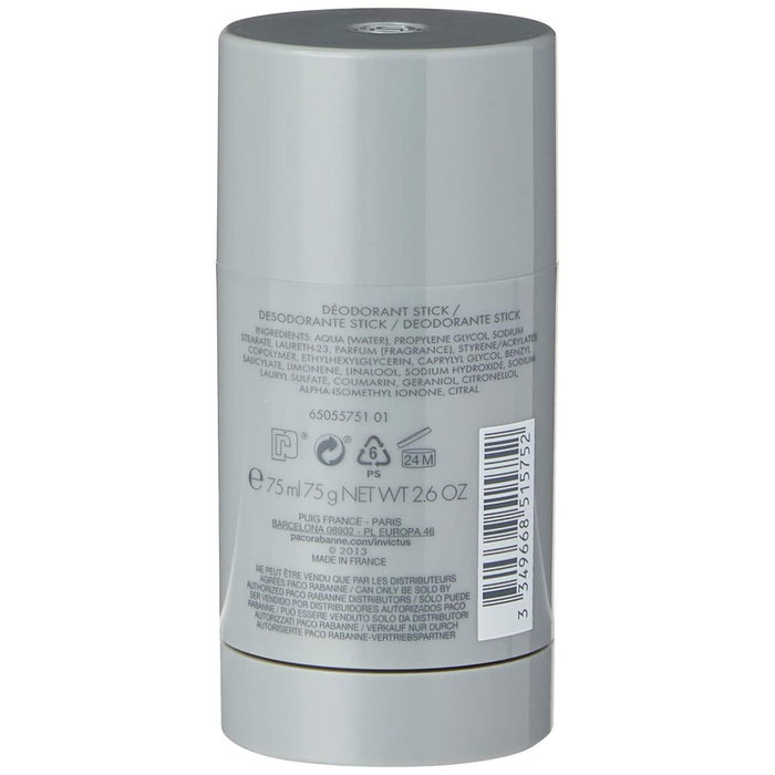 Rabanne Invictus Déodorant Stick 75 ml