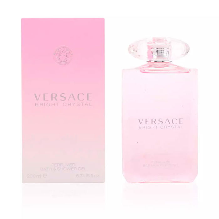 Versace BRIGHT CRYSTAL Gel Douche 200 ml Femme Parfum Floral Fruité Versace BRIGHT CRYSTAL Gel Douche 200 ml Femme Parfum Floral Fruité