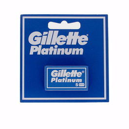 Gillette Platinum Recharges de Lames de Rasoir - Lot de 5 Unités