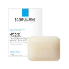 La Roche-Posay Lipikar Surgras Pain de Savon Surgras Niacinamide 150 g - Testeur