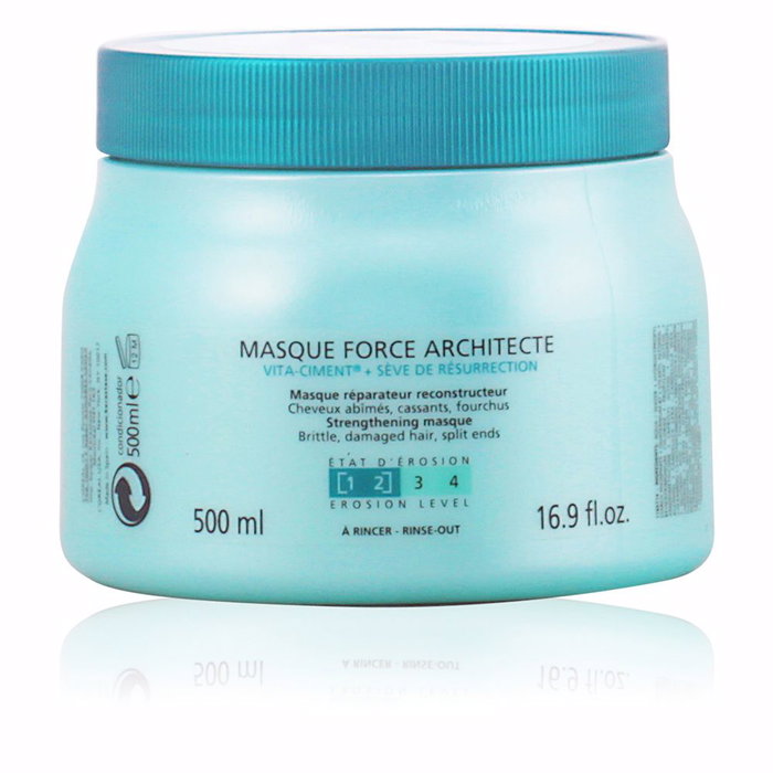Kérastase Masque Force Architecte Cylane 500 mL - Traitement réparateur pour cheveux abîmés Kérastase Masque Force Architecte Cylane 500 mL - Traitement réparateur pour cheveux abîmés
