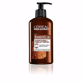 L'Oréal Paris Barber Club Shampoing Barbe, Visage et Cheveux, 200 ml