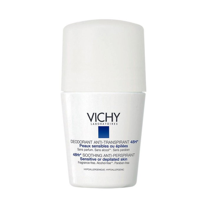 Vichy Déodorant Anti-transpirant 48h Roll-On Peaux Sensibles 50 ml