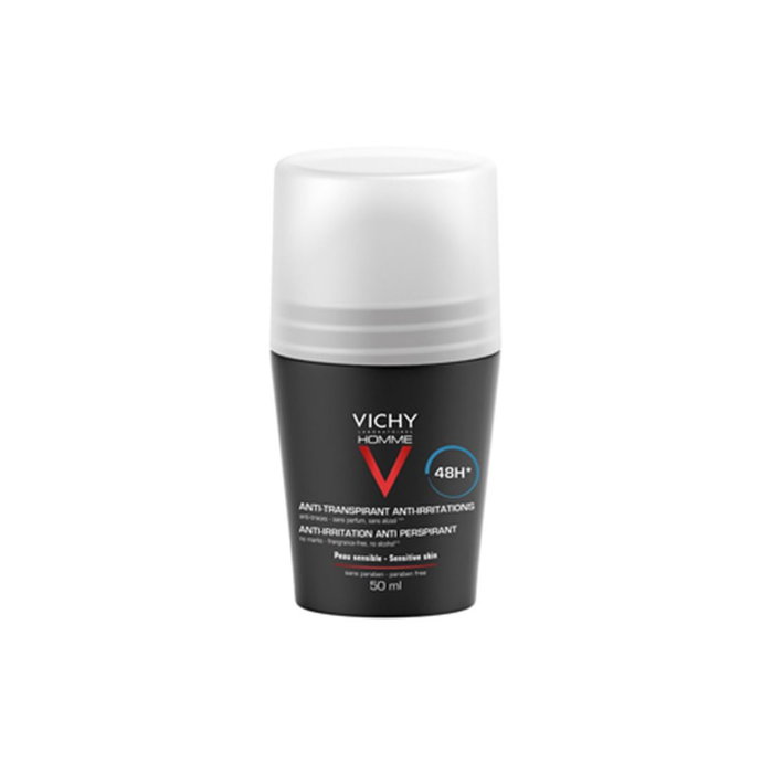 Vichy Homme Déodorant Roll-On Peaux Sensibles 50 ml