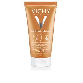 Vichy Capital Soleil Crème Solaire Visage Toucher Sec SPF 50 50 ml Peaux Mixtes à Grasses