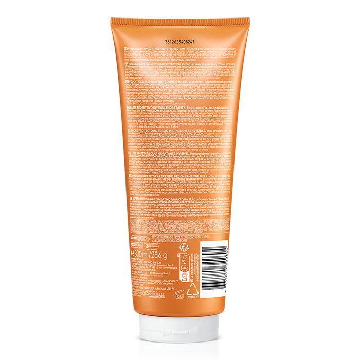 Vichy CAPITAL SOLEIL Lait Familial SPF50+ 300 ml - Protection Solaire Très Haute pour Peaux Sensibles Vichy CAPITAL SOLEIL Lait Familial SPF50+ 300 ml - Protection Solaire Très Haute pour Peaux Sensibles