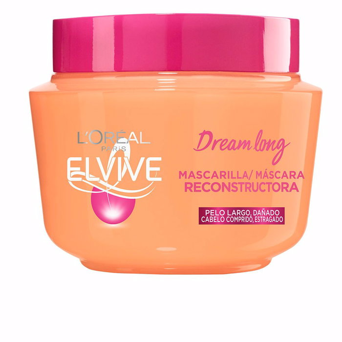 L'Oréal Paris Elvive Dream Long SOS Masque reconstructeur intensif pour cheveux longs abîmés et pointes fourchues - 310 ml L'Oréal Paris Elvive Dream Long SOS Masque reconstructeur intensif pour cheveux longs abîmés et pointes fourchues - 310 ml