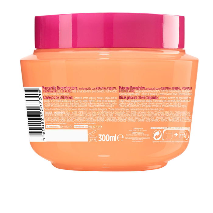 L'Oréal Paris Elvive Dream Long SOS Masque reconstructeur intensif pour cheveux longs abîmés et pointes fourchues - 310 ml L'Oréal Paris Elvive Dream Long SOS Masque reconstructeur intensif pour cheveux longs abîmés et pointes fourchues - 310 ml
