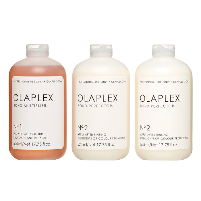 Olaplex SALON INTRO Coffret Soin Cheveux Blonds Traitement BOND PERFECTOR 3x525ml