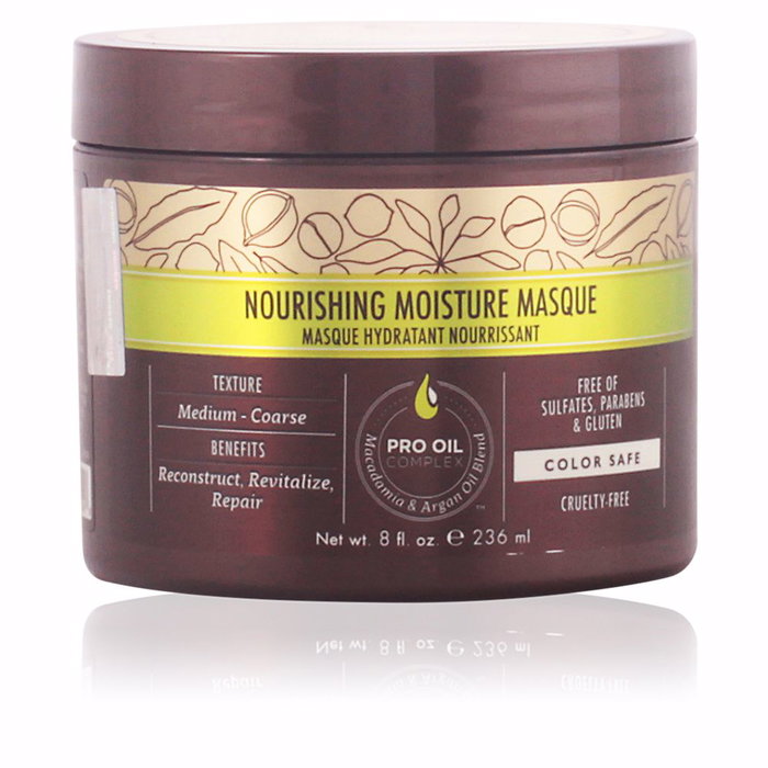 Macadamia Masque Nourrissant Hydratant pour Cheveux et Cuir Chevelu assoiffés - Soin intensif à l'Huile de Macadamia et Argan - 236 ml Macadamia Masque Nourrissant Hydratant pour Cheveux et Cuir Chevelu assoiffés - Soin intensif à l'Huile de Macadamia et Argan - 236 ml