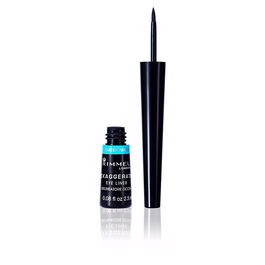 Rimmel London EXAGGERATE Waterproof Liquid Eye Liner - Noir #003, 2.50 ml