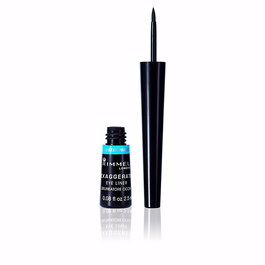 Rimmel London EXAGGERATE Waterproof Liquid Eye Liner - Noir #003, 2.50 ml