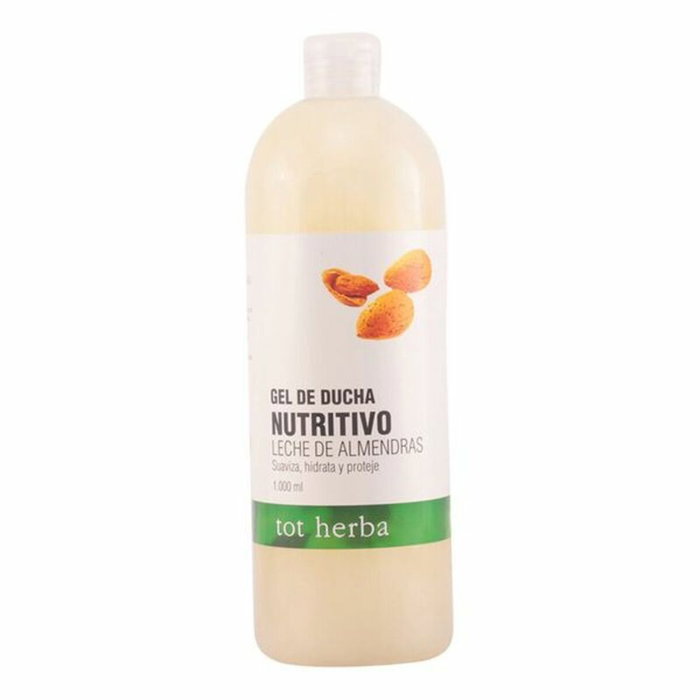 Tot Herba Gel Douche Nourrissant Lait d'Amandes 1000 ml