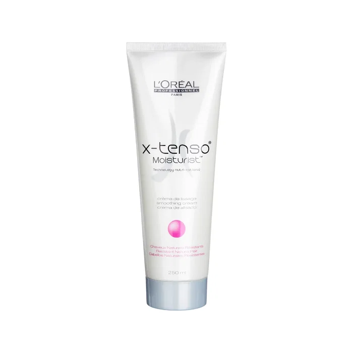 L'Oréal Professionnel Paris X-TENSO Crème Lissante pour Cheveux Naturels Résistants, 250 ml