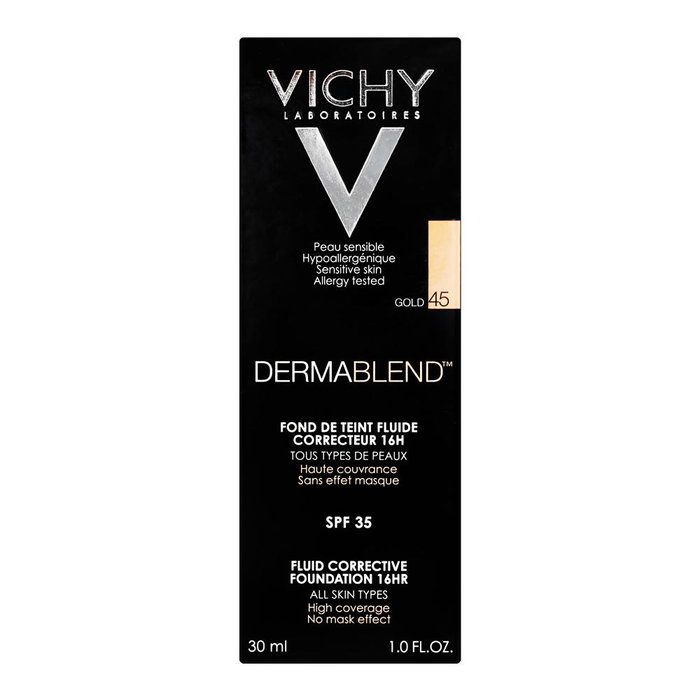 Vichy DERMABLEND Fond de Teint Correcteur SPF35 #45-gold