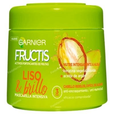 Garnier Fructis Hidra Liso 72H Masque Capillaire 300 ml