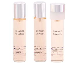 Chanel CHANCE Eau de Toilette Vaporisateur Twist & Spray 3 recharges 3 x 20 ml