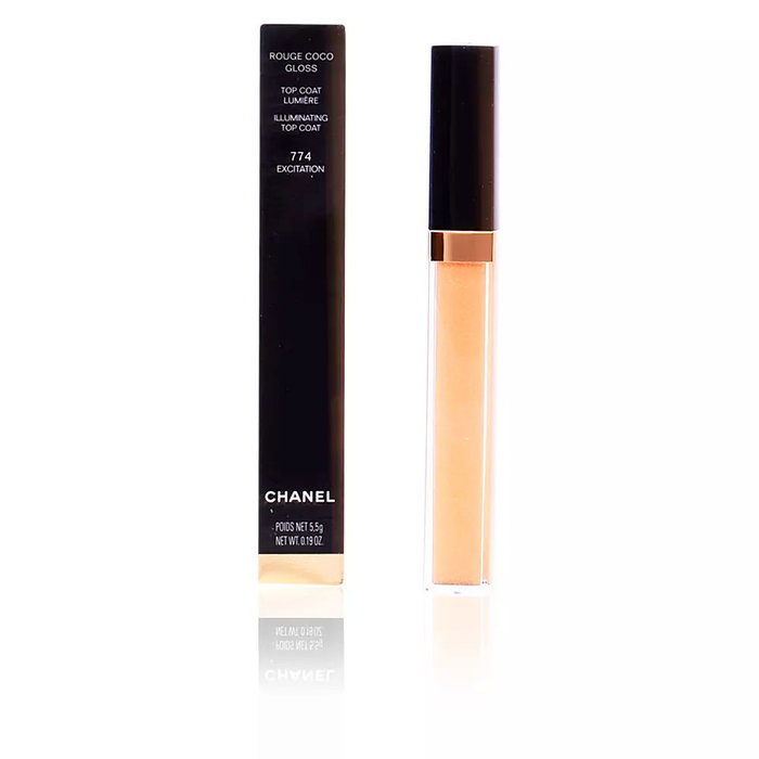 Chanel ROUGE COCO Gloss #774-excitation Baume à Lèvres Brillance Intense Hydratant 5,5g