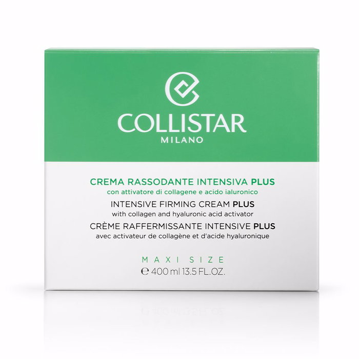 Collistar Crème Raffermissante Intensive Plus 400 ml pour Tous Types de Peaux