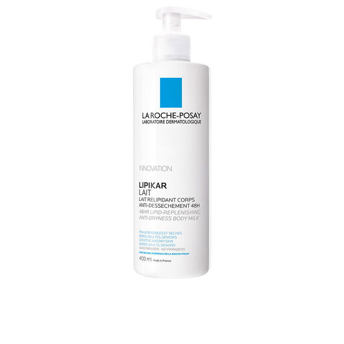 La Roche Posay LIPIKAR LAIT 48h Lait Hydratant et Apaisant pour Peaux Sèches 400 ml La Roche Posay LIPIKAR LAIT 48h Lait Hydratant et Apaisant pour Peaux Sèches 400 ml