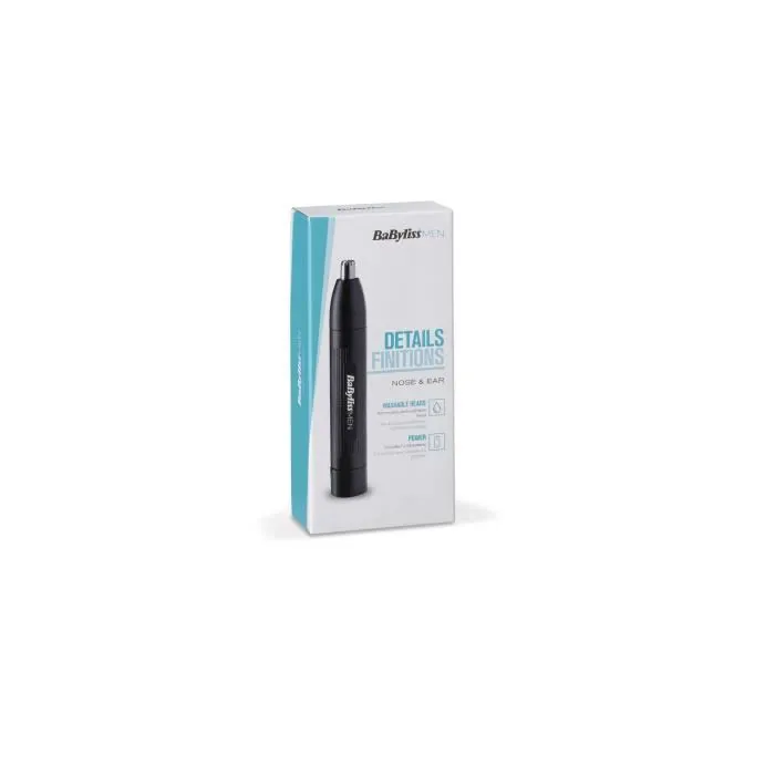 Babyliss Tondeuse nez et oreilles E650E Noir