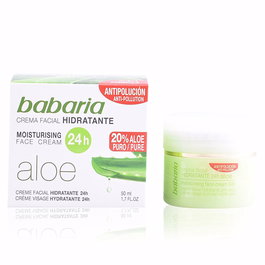 Babaria Crème Hydratante Aloe Vera 24h 50 ml
