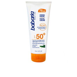 Babaria Crème Solaire Visage SOLAR DNA Aloe Vera SPF50+ 75 ml