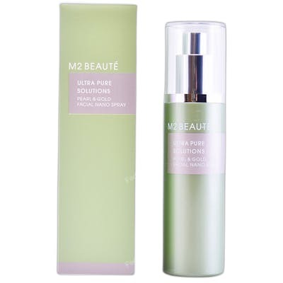 M2 Beauté ULTRA PURE SOLUTIONS pearl & gold facial nano spray 75 ml