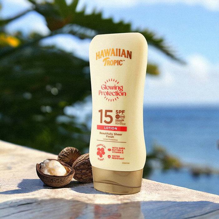 Hawaiian Tropic Lotion Solaire Satin Protection Ultra Radiance SPF 15, 180 ml
