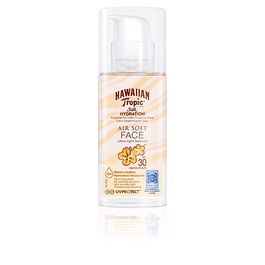 Hawaiian Tropic Lait Solaire Visage Silk Air Soft Face SPF30 50 ml Hydratant