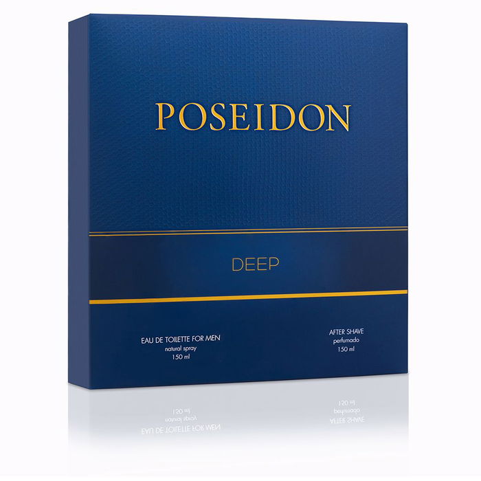 Poseidon Coffret DEEP MEN Eau de Toilette vaporisateur 150 ml + après rasage 150 ml pour Homme