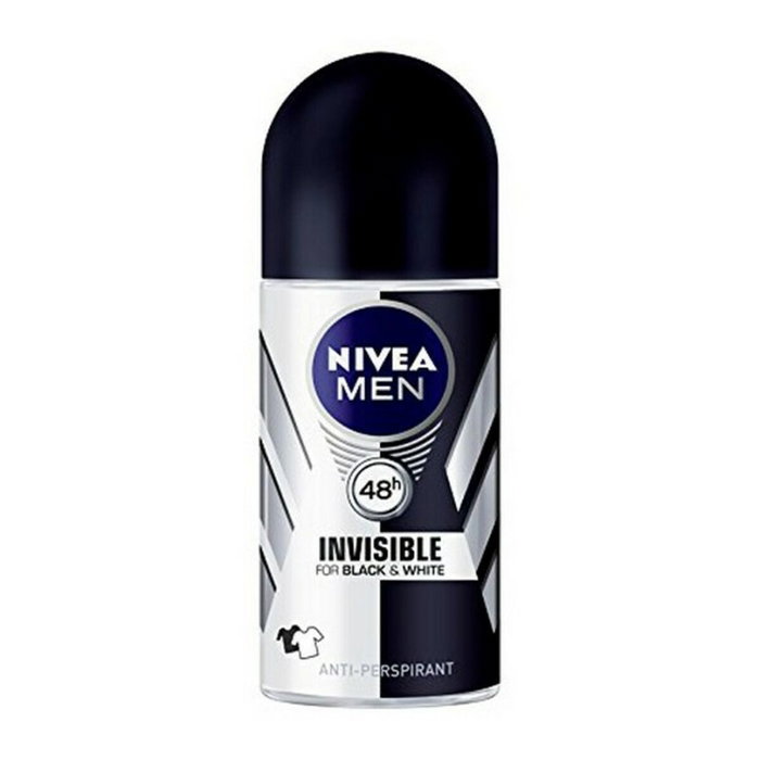 Nivea Men Black & White Invisible Déodorant Roll-on 50 ml