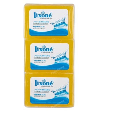 Lixone Savon peau sensible à la GLYCERINE NATURELLE 3 x 125 g