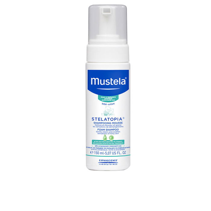 Mustela Shampoing Mousse STELATOPIA 150 ml Peau Atopique
