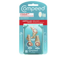Compeed Pansements Ampoules Hydrocolloïdes Assortis 3 Tailles - Lot de 5