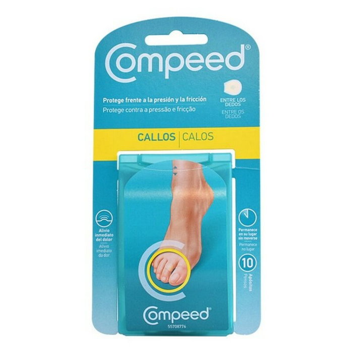 Compeed Callos Pansements pour callosités entre les doigts (10 unités) Compeed Callos Pansements pour callosités entre les doigts (10 unités)
