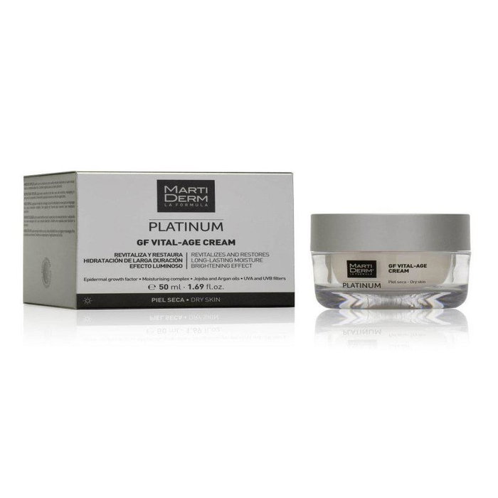 Martiderm Platinum GF Vital-Age Crème de jour SPF 15 pour peau sèche 50 ml Martiderm Platinum GF Vital-Age Crème de jour SPF 15 pour peau sèche 50 ml