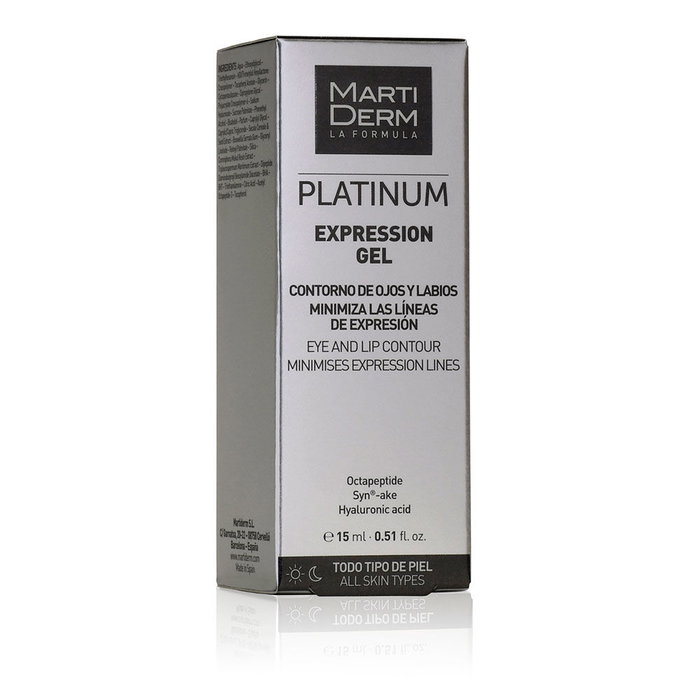 Martiderm PLATINUM EXPRESSION Gel Contour Yeux et Lèvres Anti-rides 15 ml