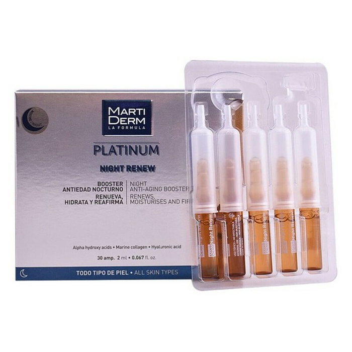 Martiderm Platinum Nuit Renew ampoules 10 x 2 ml